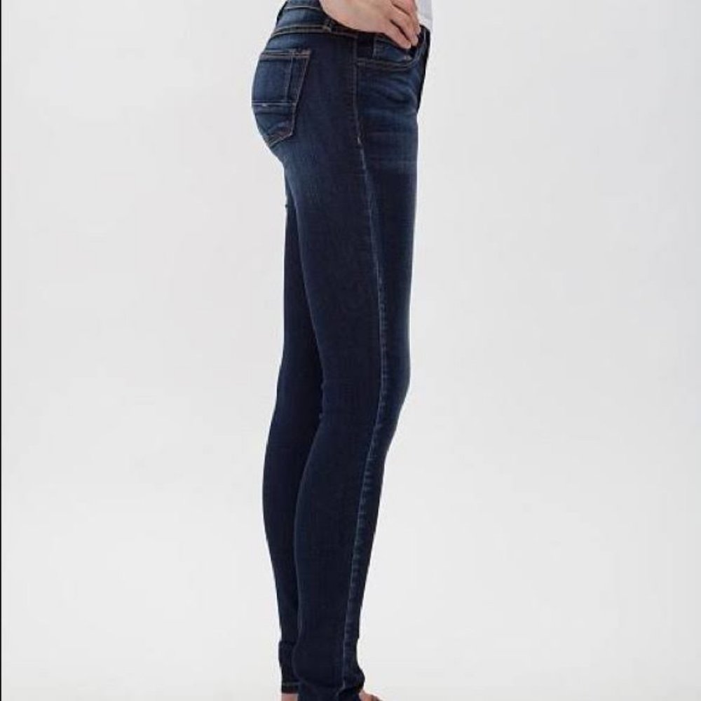 Buckle Flying Monkey Skinny Jean Dark Wash